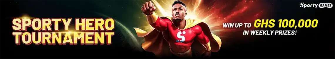 Sporty Hero Tournament banner